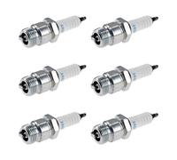 6 Candele NGK Con Connettore SAE Fisso 7mm 19mm M14x1,25 16mm 6485