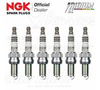 6 CANDELE NGK IRIDIUM EX DCPR9EIX MASERATI RACING 2.0 02.1991 >