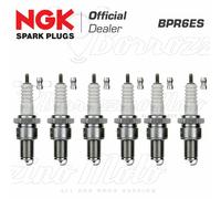 6 CANDELE ORIGINALE NGK BPR6ES FORD CAPRI 1 2600 V6 RS 2.6 08.1970 - 02.1974 OZ