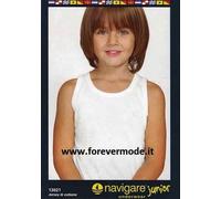 6 Canottiere da bambino Navigare a spalla larga in fresco cotone art 13021