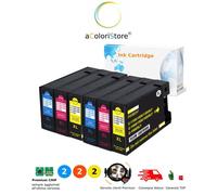6 Cartucce compatibili per Canon Maxify MB 2750 2150 2050 2350 2300 2755 2000