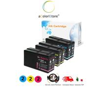 6 Cartucce compatibili per Epson WF 5110 5100 5190 5620 4640 5600 4600 4630 DT