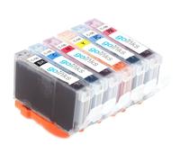 6 Cartucce d'inchiostro per rimpiazzare Canon CLI-8 Bk, C, M, Y, PC, PM non-OEM