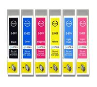 6 Cartucce d'inchiostro (Set) per Epson Stylus Photo PX700W PX810FW