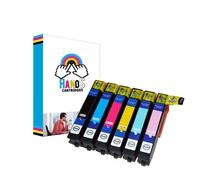 6 Cartucce Inkjet Compatibili Non OEM T481, T482, T483, T484, T485, T486