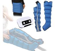 6 cavità aria compressione gambe massaggiatore macchina, stivali pressoterapia per linfedema circolazione rilassare sollievo dal dolore, strumento professionale per tutto il corpo vita braccio gamba