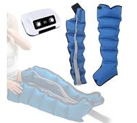 6 cavità aria compressione gambe massaggiatore macchina, stivali pressoterapia per linfedema circolazione rilassante sollievo dal dolore, strumento professionale per tutto il corpo, vita, braccia