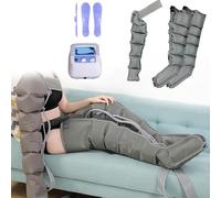6 Cavità Massaggiatore Gambe E Piedi A Compressione, Pressoterapia Linfodrenante, Per Migliorare Il Dolore Del Corpo Intero, Migliora La Circolazione Sanguigna