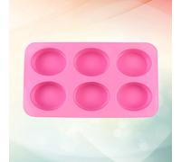 6 Cavities Stampini Silicone Forme Per Torte Stampo Di Fiocchi Neve