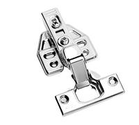 6 cerniere for armadietti, for porte della cucina con chiusura morbida, cerniera idraulica silenziosa antiruggine e resistente alla corrosione for porta dell'armadio da bagno, Big Bend(Big Bend)