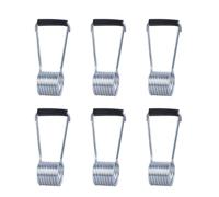 6 cerniere universali a molla a farfalla per chiudere la porta con cerniera automatica per mantenere aperta la cerniera della porta a farfalla