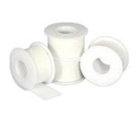 6 CEROTTI SU ROCCHETTO IN SETA 2,5 cm 9,14 MT CEROTTO ROTOLO EUROSILK LEUCOSILK
