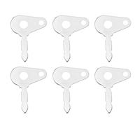 6 chiavi di accensione, chiave di ricambio universale, interruttore di accensione, chiavi interruttore accensione, per trattori, attrezzature agricole, macchinari pesanti, caricatori