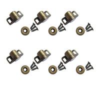 6 chiusure resistenti per armadietti con struttura in lega di zinco che garantiscono chiusure e chiusure di porte affidabili