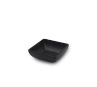 6 Ciotole per Salse in Melamina Nera - Riutilizzabile Rotende o Quadrate