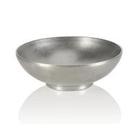 6 ciotole Steel & Style Heritage, a doppia parete, 1,1 l, diametro 22 cm, altezza 7,5 cm, acciaio al nichel
