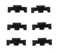 6 clip per fari ad anello per R55 R56 R57 F55 F56 F57 2007-2018, in plastica nera, codice articolo 2752145