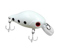 6 cm Piccolo Crankbait Minnow Esche da pesca Swimbait Artificiali Esche dure con Gancio Attrezzatura da Pesca in Acqua Salata Affrontare Stretta Wobbling Minnow