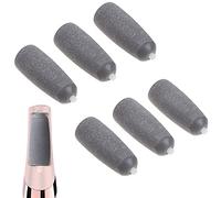 6 Coarse Pedicures Replacement Heads for Flawless Pedi Electric Tool Foot File,Pedi Replacement Roller Head fit Finishing Touch Flawless Pedi as seen on TV