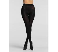 6 Collant donna, collant donna Pompea 50 Den in microfibra opaco, elastico nero
