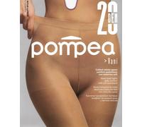 6 Collant donna Pompea Vani 20 opachi, corpino rinforzato e tassello art Vani 20