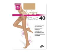 6 Collant riposanti den 40 denari donna opachi Filodoro Gran Riposo compressione