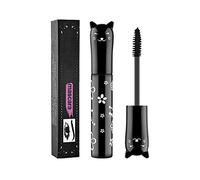 6 colori 4D Mascara Fiber Eyelash Mascara impermeabile in fibra di seta, spazzola per mascara morbida, senza grumi, lunga durata, adatta per occhi sensibili, mascara impermeabile. Marrone