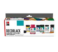 6 Colori acrilici Deco Effetto Lucido - Marabu