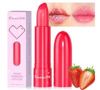 6 colori Gelatina Frutta Balsamo Labbra Idratante Duraturo Colorato Balsamo Labbra Idratante Trucco Secco Cambiato Colore Naturale Rossetti Labbra