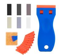 6 Colori Stucco per Legno, Set di Riparazione di Cera Laminata, Stucco Riempitivo, Stucco per Marmo, Kit Riparazione Piastrelle, Set di Cera per Legno per Laminato, PVC, Piastrelle