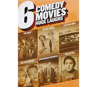 6 Comedy Movies Huge Laughs (The Heat / Office Space / Let's be Cops / The Internship / Unfinished Business / The Sitter)