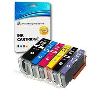 6 Compatibili PGI-580/CLI-581 XXL Cartucce d'inchiostro per Canon Pixma TS8150 TS8151 TS8152 TS8250 TS8251 TS8252 TS9150 TS9155 | PGI-580PGBK CLI-581BK CLI-581C CLI-581M CLI-581Y CLI-581PB XXL