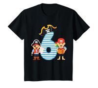 6 Compleanno Bambini & Pirati - Regalo Di 6 Anni Maglietta
