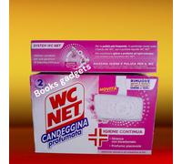 6 Conf. (12 Tavolette) Wc Net Candeggina Profumata Igienizza Sbianca e Profuma
