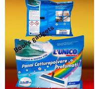 7 Confezioni (154 pz) L'unico Originale Panno Cattura Polvere Oceano 20,5x39