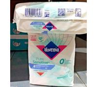 6 Conf. (48 Assorbenti) Nuvenia Pure Sensitive Ultra Notte con Ali Flusso Abb.