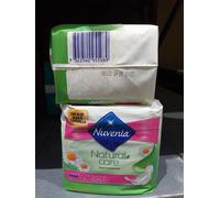 6 Conf.(60 Assorbenti) Nuvenia Natural Care Giorno con Ali Normal Aloe Camomilla