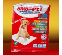 6 Conf. (60 Tappetini) Birba Pet Tappetino Traversine per Animali Cani 60x60cm