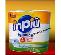 6 Confezioni (24 Rotoli) In Più Lion Carta Igienica Durano 3 Volte Tanto