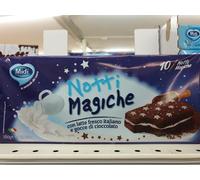 6 Confezioni Da 10 Merendine Midi Notti Magiche latte 3 gocce di cioccolato