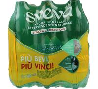 6 Confezioni da 6 Bottigliette x 500ml Sveva acqua frizzante