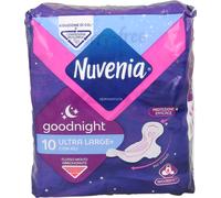 6 confezioni di assorbenti nuvenia goodnight ultra large con ali flussi molto ab