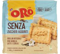 6 confezioni di biscotti integrali saiwa oro senza zuccheri aggiunti con vanigl