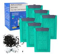 6 confezioni di cartucce filtro in carbonio per Tetra EasyCrystal C250/300, cartucce filtranti di ricambio per Tetra EasyCrystal, per sostituzione rapida e pulita del filtro (6 confezioni)