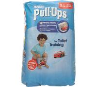 6 CONFEZIONI di huggies pull ups large boy pz.12