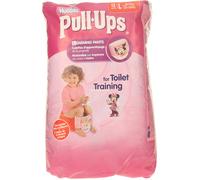 6 CONFEZIONI di huggies pull ups large girl pz.12