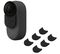 6 confezioni di manicotti antivento per microfono per Insta360 GO 3/GO 3S, copertura per la riduzione del rumore del vento per un audio nitido, paravento per microfono, schiuma antivento, filtro