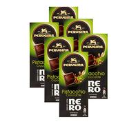 6 Confezioni di Nero Perugina Fondente Extra Pistacchio Croccante