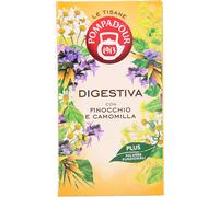 6 confezioni di pompadour tisana digestiva finocchio e camomilla18ff gr.40