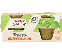 6 confezioni di saclà pesto alla genovese 4xme vasch.gr.45x4